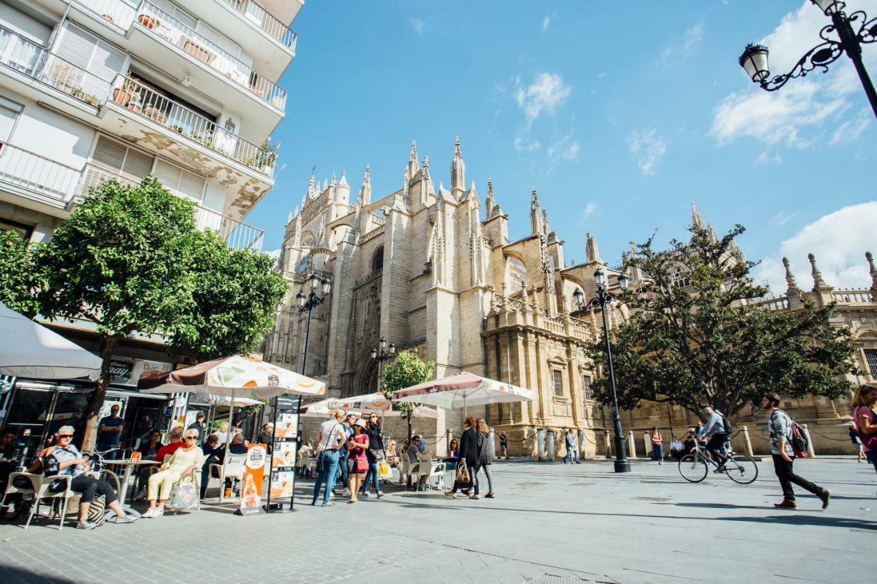 Preciosas Vistas A Catedral Appartement Sevilla Buitenkant foto
